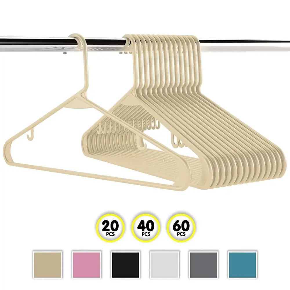 
Amazon most popular plastic hanger Factory Supply dress hangers stand manufactured in China 