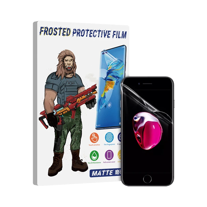 hydrogel matte film screen protector tpu phone nano high tech liquid matt rock p micas de hidrogel for samsung s22