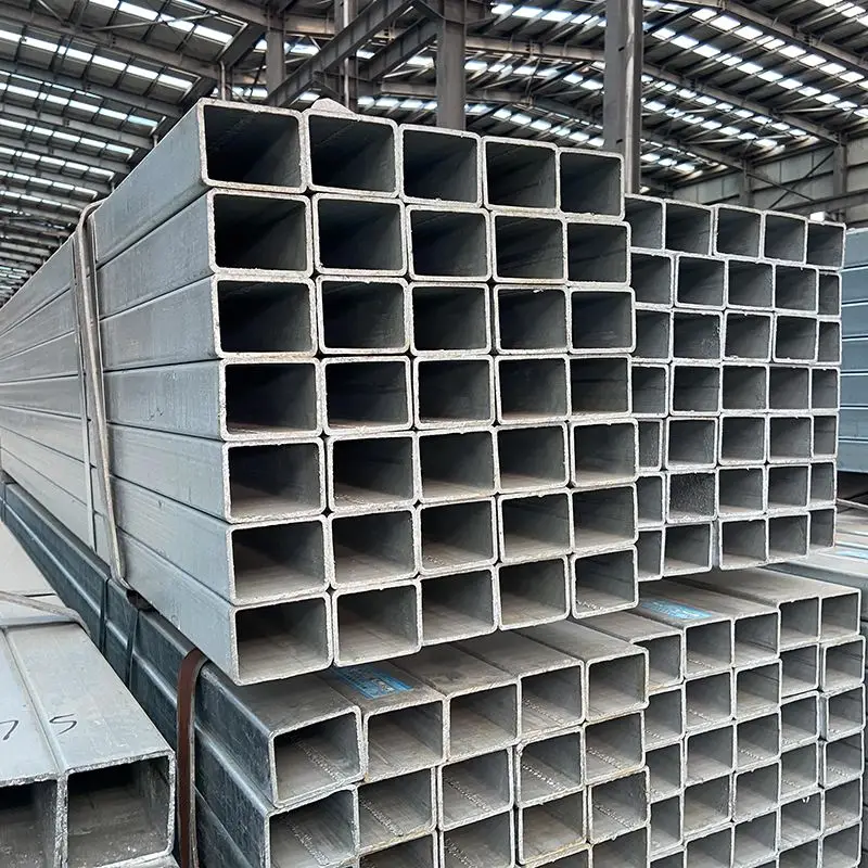 Z275g ERW Hot GI RHS SHS Steel Pipe For Building Material