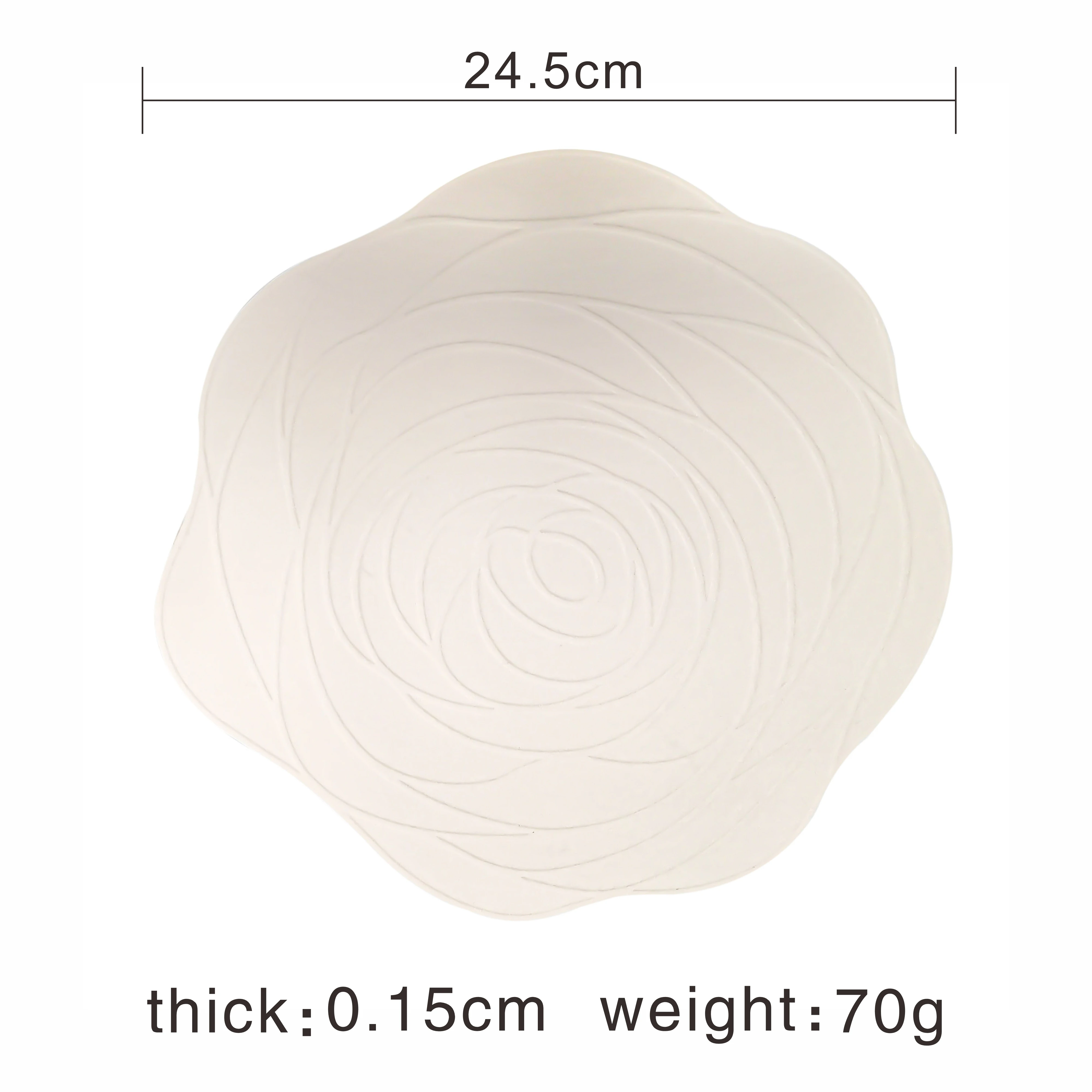 New Arrival Silicone Induction Mat Tableware Mat Rose Embossed Rose Pattern Custom Colors