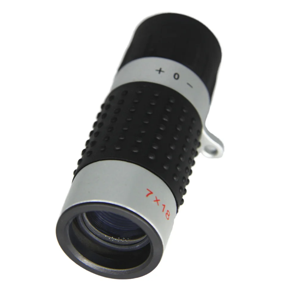 2024 high definition single 7X18 pocket monocular telescope