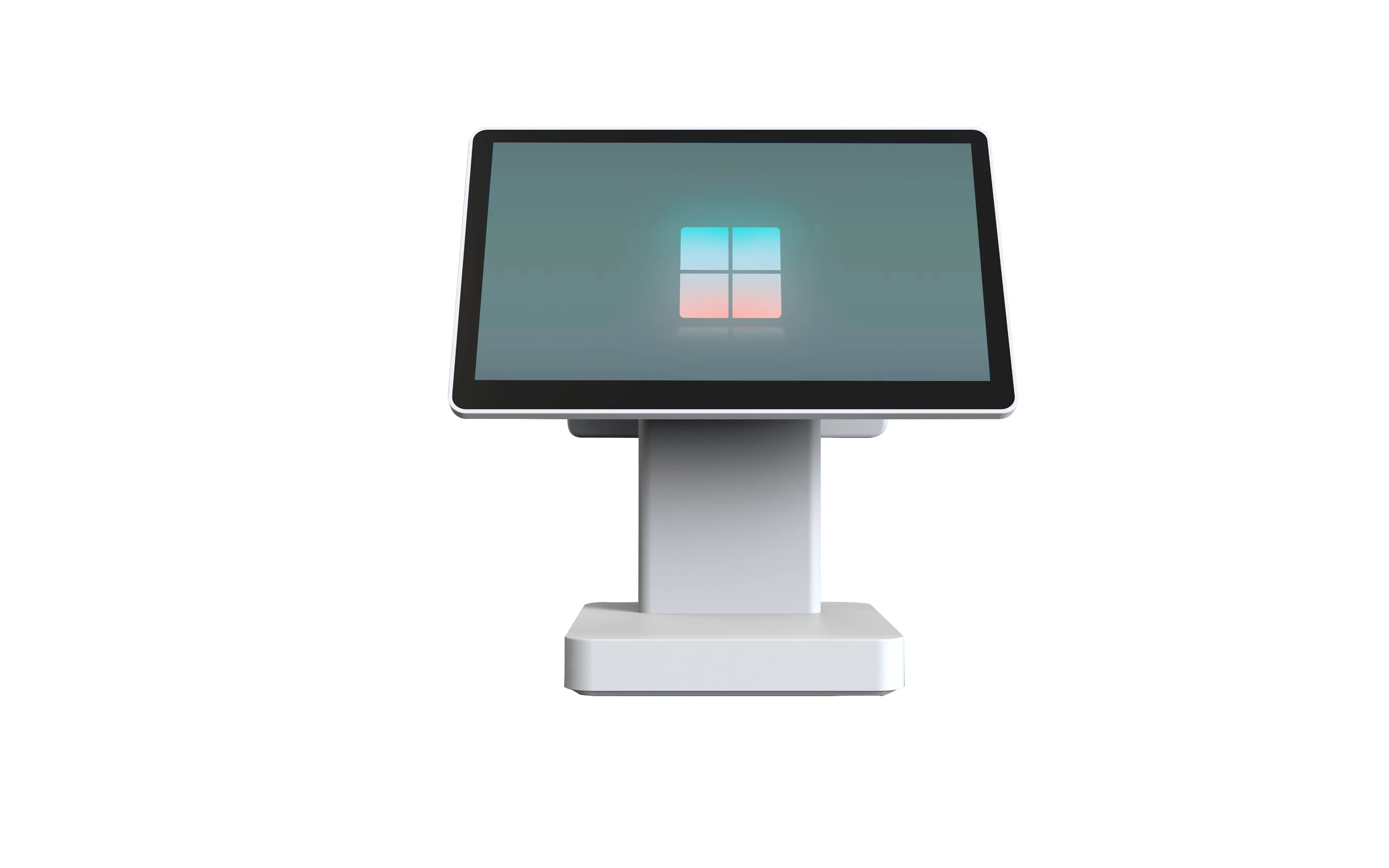 Кассовый аппарат Windows 15 6 + 10 1 дюймов емкостный сенсорный экран POS машина для розничного магазина ATM