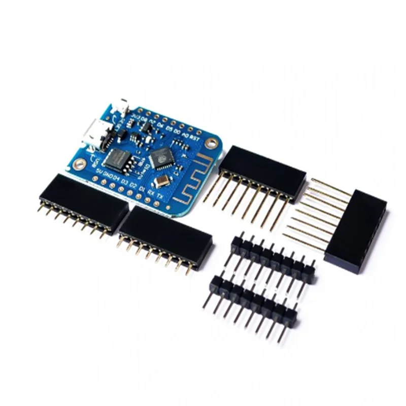 D1 Mini ESP8266 ESP-12 ESP-12F CH340G V2 USB WeMos D1 Mini WIFI Development Board D1 Mini NodeMCU Lua IOT Board 3.3V With Pins
