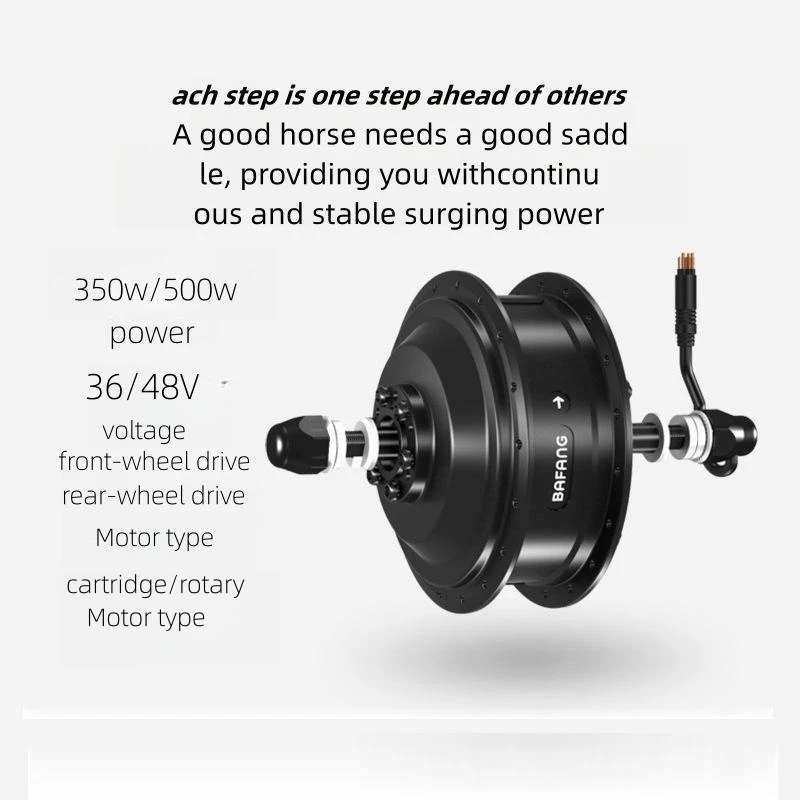 electric mountain bike wheel Rear drive motor IP65 waterproof, front drive motor, Bafang motor