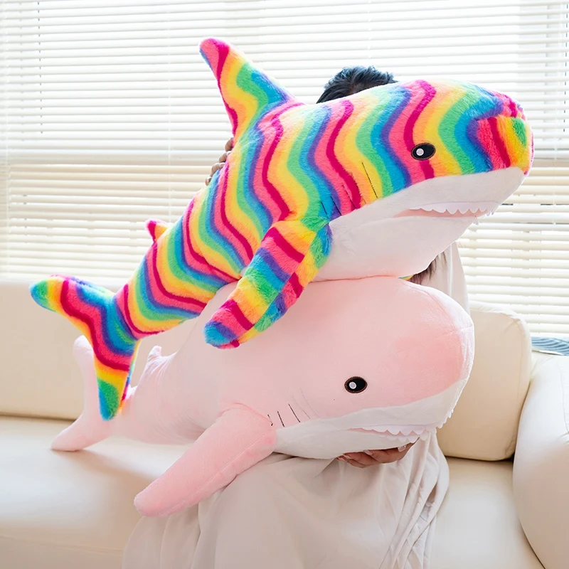 High Quality Cartoon Plush Toys Custom Giant Shark Stuffed Animal Toy Cute Doll For Children