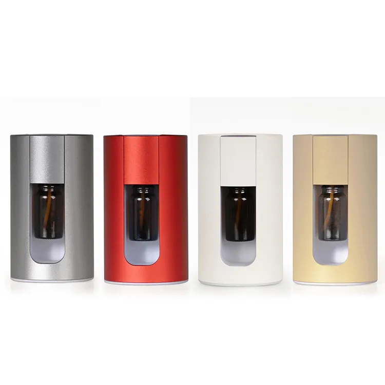 China Factory OEM/ODM Portable Car Essential oil  Aroma Diffuser With Aluminum Alloy Aerospace Material Shell