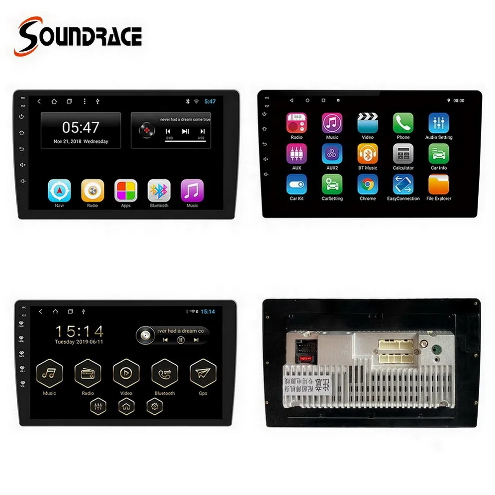 Touch screen with car player GPS Car Reverse Camera with IPS car usb player Android auto player