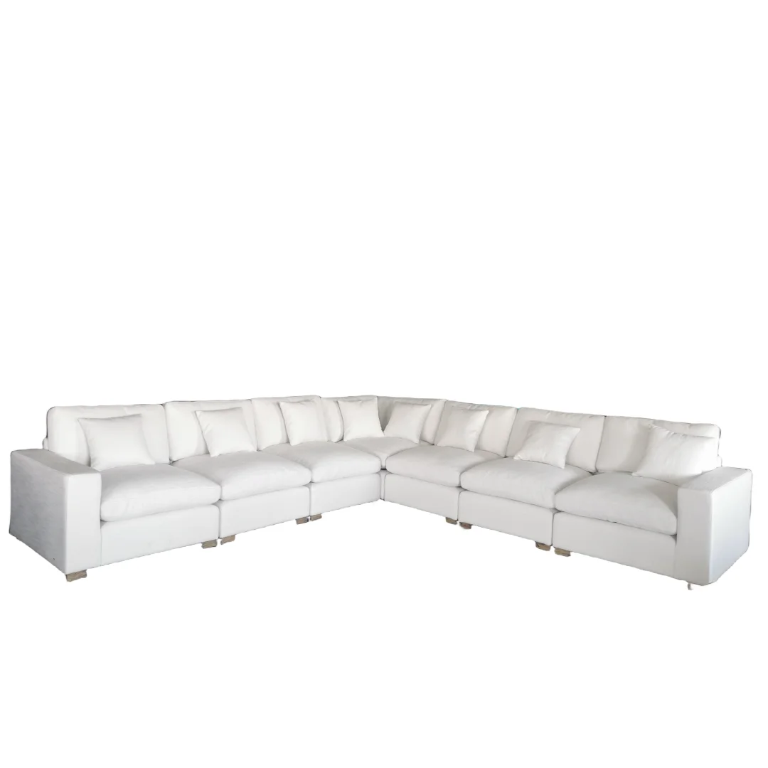 Best trading products Italia postmodern style Luxury Home Living Room Furniture L-Sectional sofa