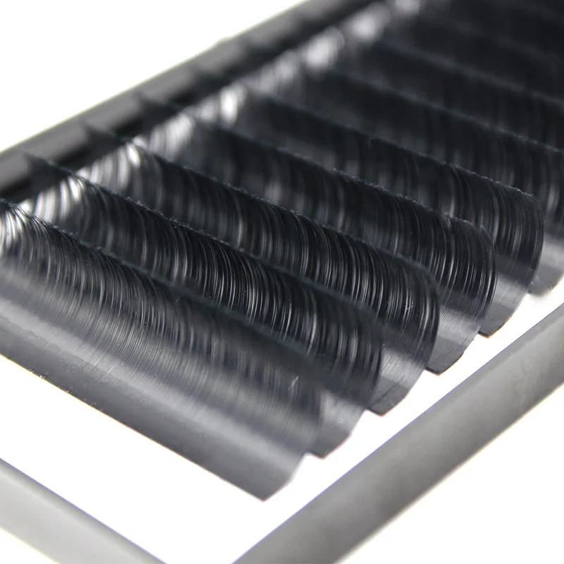 Eyelash Factory Custom Logo Easy Fan Korea PBT Silk Easy fanning Volume Mink Rapid Blooming Eyelash Extension one second Lashes