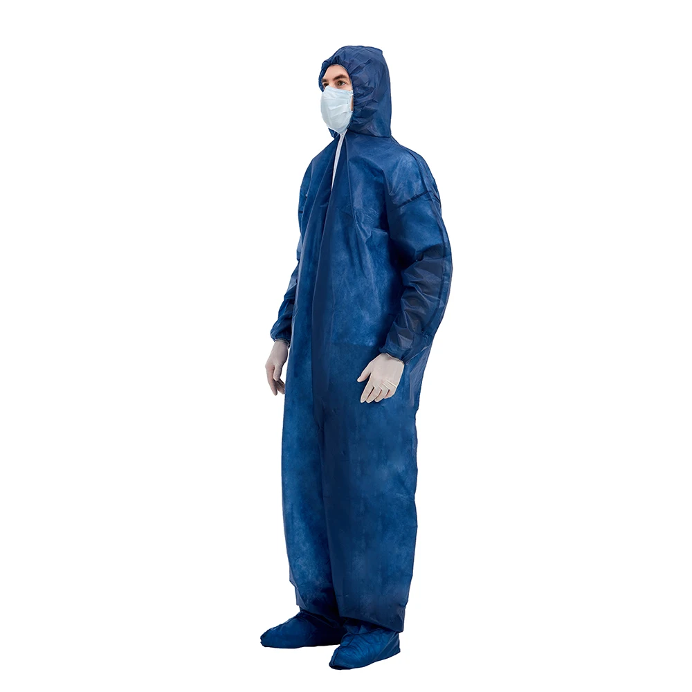 coverall suit protection clinic uniform coverall work disposable overall disposable protective coverall HAIXIN HEALTH
