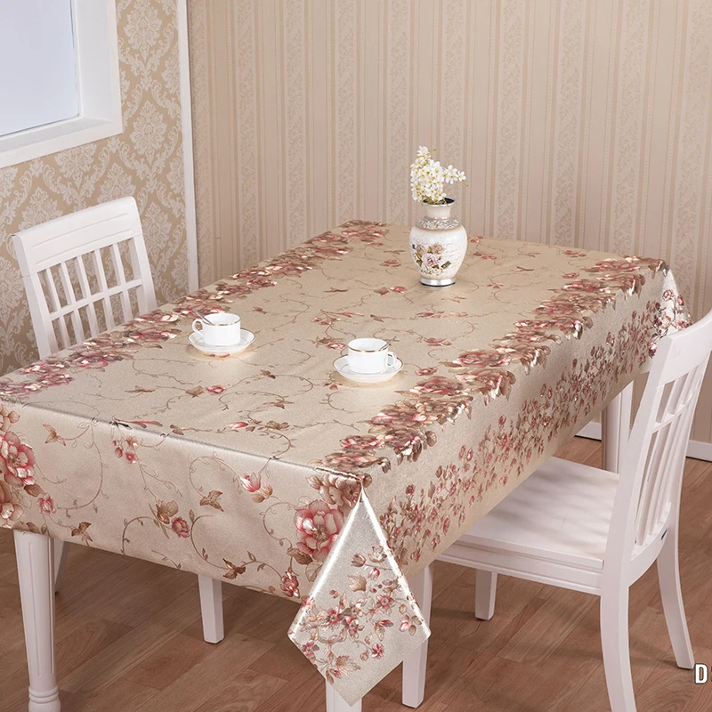 Скатерть из ПВХ с тиснением