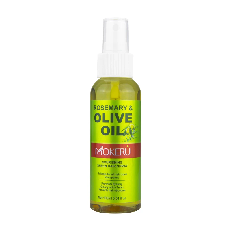 Rosemary and Olive Natural Hair Essential Oil Nourishing Sheen Hair Spray Help Hair growth