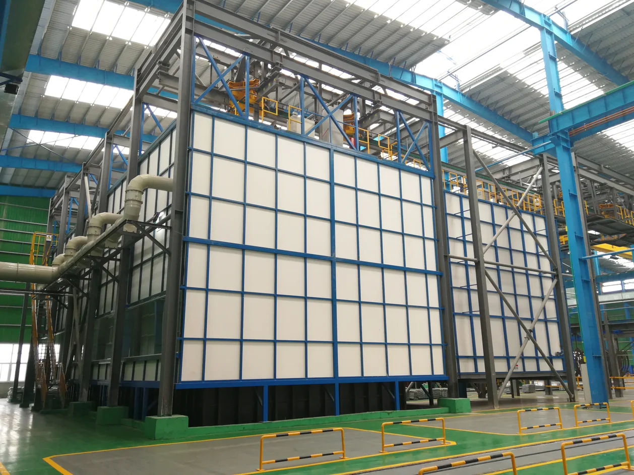 Continuous hot dip galvanizing production Line hot dip galvanizing kettle