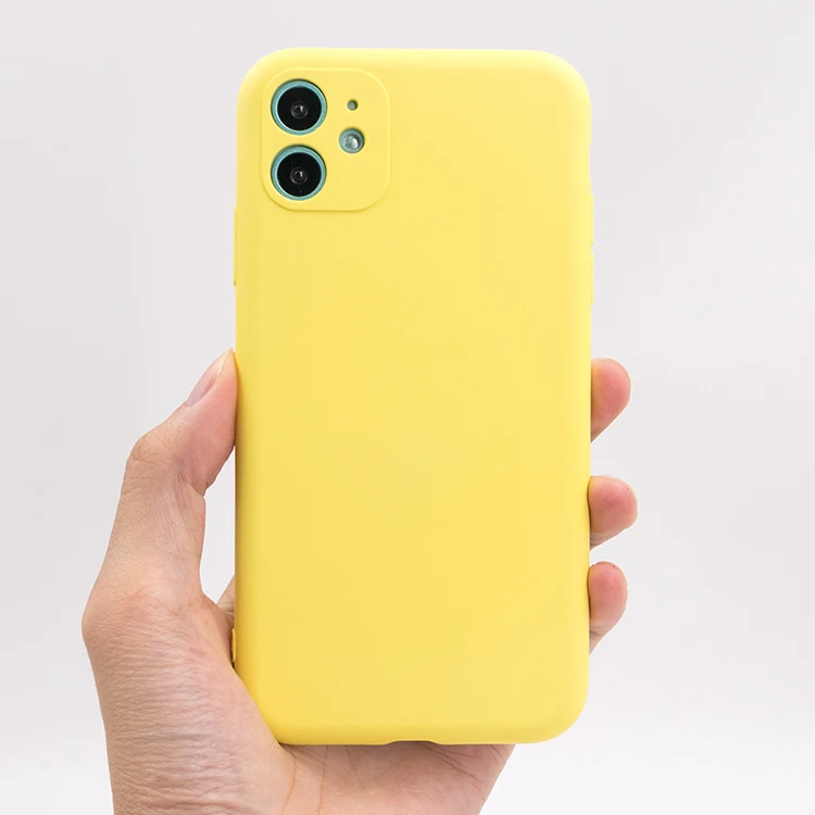  Мягкий силиконовый чехол Slimoro из ТПУ для телефона iPhone 11 12 Pro Max водонепроницаемый матовый