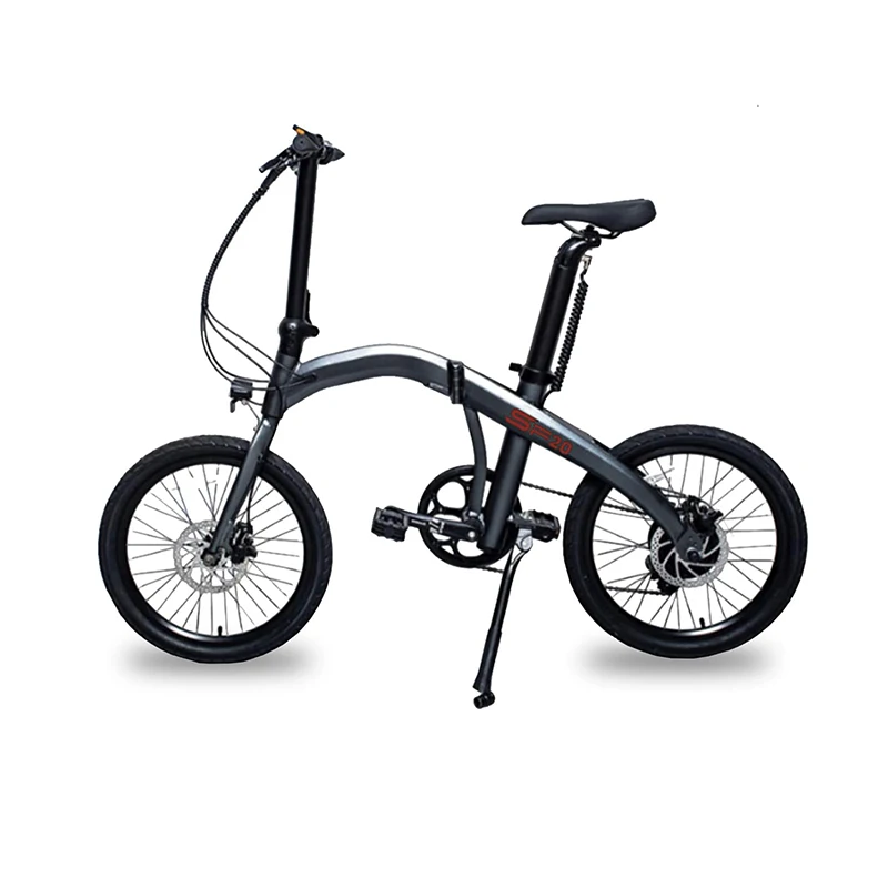 20inch 36V250W Folding Electric Bicycle with LCD Display, 36V Pedal Assist Electric Bicycle for Adults, Speed 25 Km/H Maximum Ra
