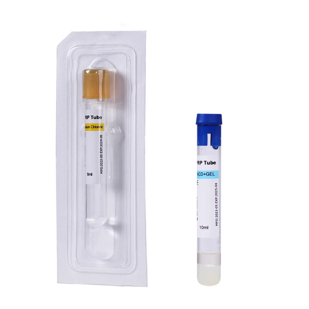 High quality Prp Tube with gel 10ml 12ml 15ml prp kit prp centrifuge for Hair Loss Platelet Rich Plasma for Beauty industry