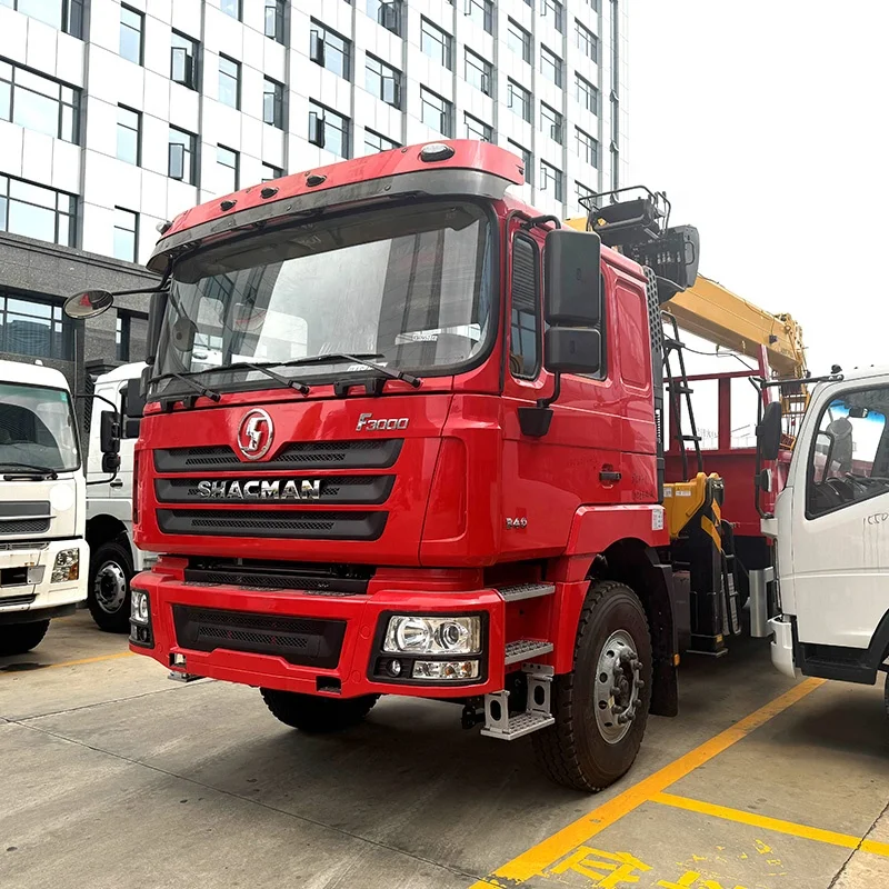 Shacman F3000 сверхмощный 6x4 грузовой кран 12 тонн крановый для продажи