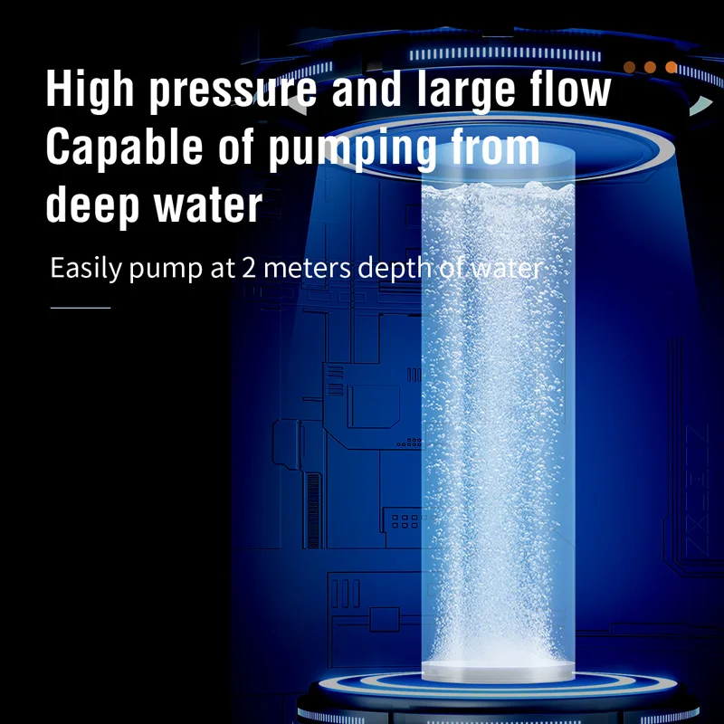 RESUN MPQ-905 DC air pump 12V 100W 100L