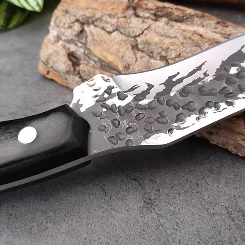 Ultra Sharp Small Kitchen High Carbon Stainless Steel Meat Kebab Messer Chef Cutter Butcher Knife Set