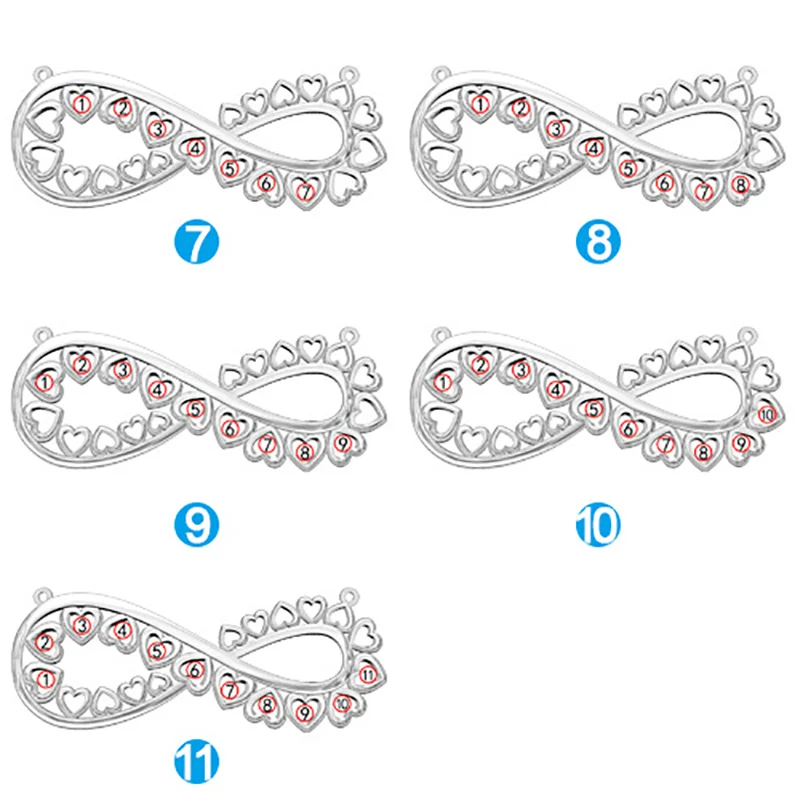 925 sterling silver women necklace jewelry gold plated birthstone infinity
