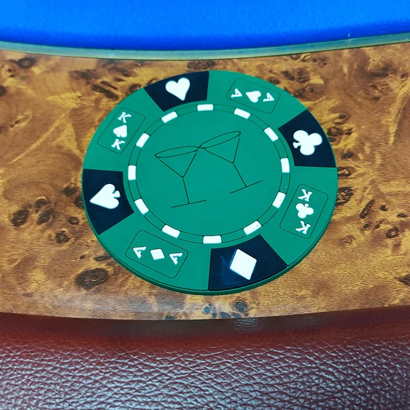 Texas poker table Baccarat Silicone coaster On the table parts for casino silica gel
