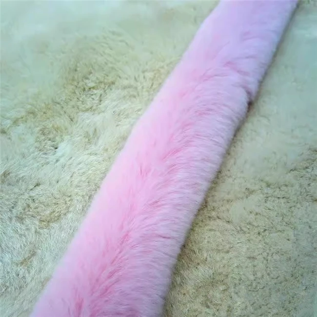 high quality real rex rabbit fur strips