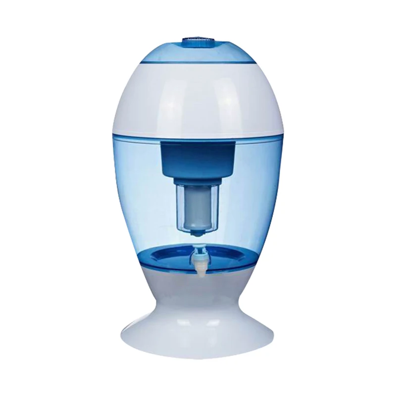 JEWIN 19L New Design Big Round Gravity Water Filter Water Purifier Ceramic Mineral Water Pot
