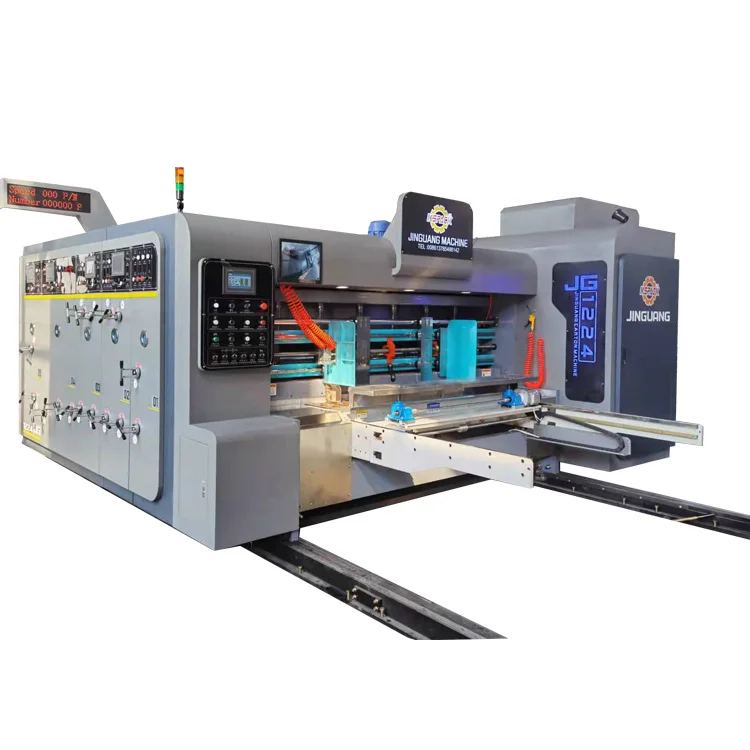 5 Ply Corrugated Box Printer Rotary Slotter Die Cutter