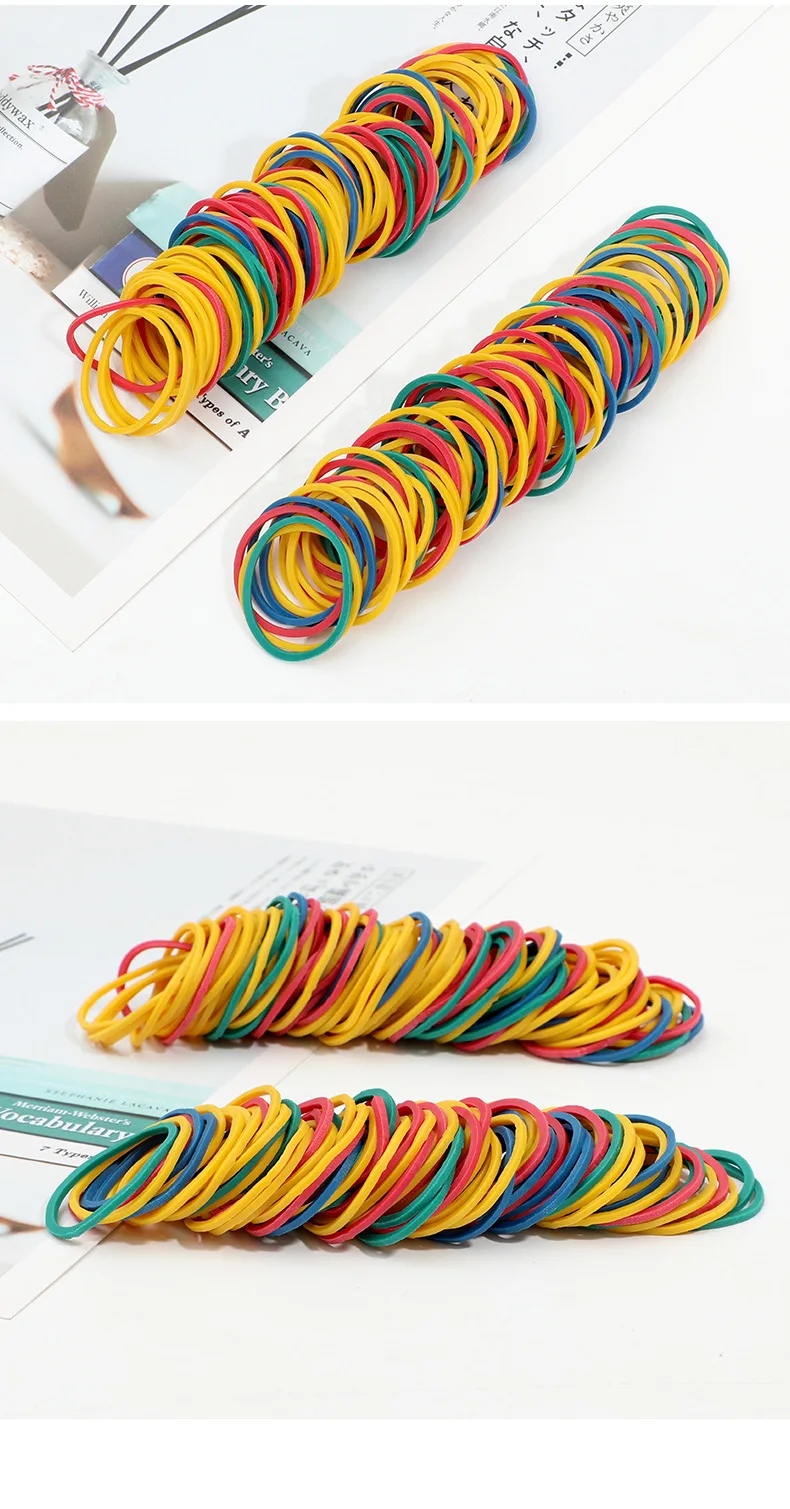 Высококачественная рекламная Резиновая лента разных цветов для офисных и школьных принадлежностей