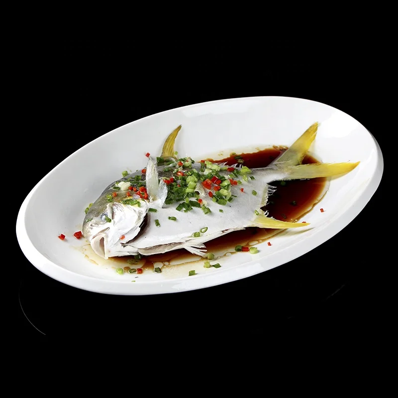 Frozen Golden Pompano,Frozen Gutted Golden Pompano