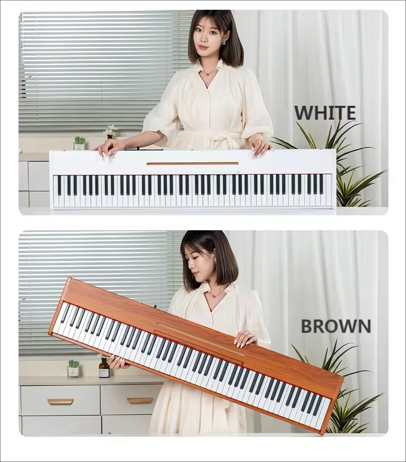 USB-MP3 Pedal Options and Type-C 5V Power Touch Sensitive Musical Organ Electronic Piano/Keyboard Rock Your World!