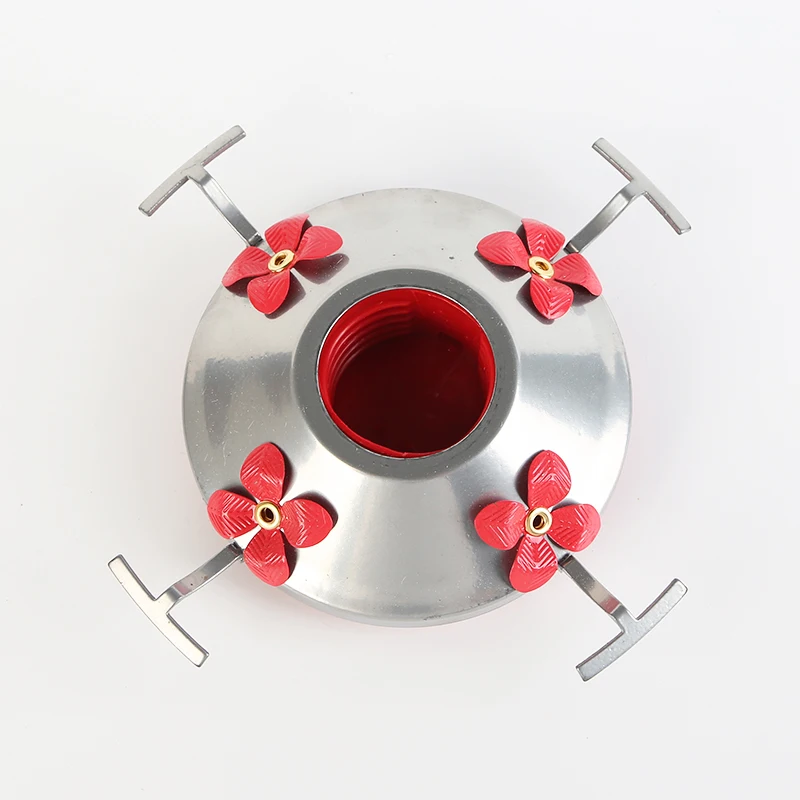 Factory Direct Sales Window LED Colorful Feeder Garden Stained Glass Bird Feeders