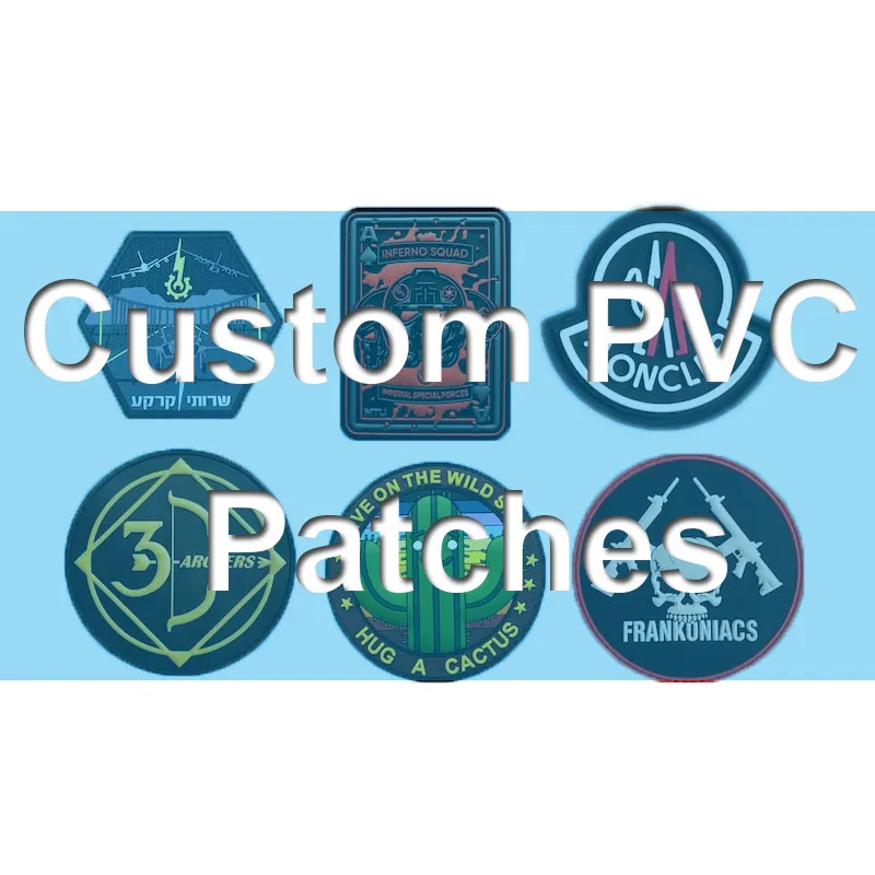 Custom Pvc Patch 3d Embossed Logo Sport Rubber Label Pvc Patch Custom