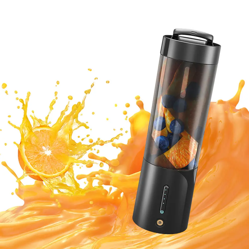 2024 450ml 7.4V Waterproof Mini Portable Fast Fruit Juicer Blenders Juicer Hand Blender Cup Mixeur Blenders Machine USB Juicers