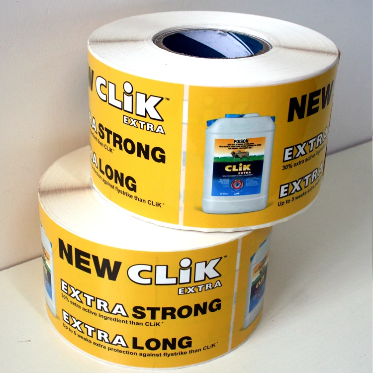 Custom Printed Logo Sticker Roll Bottle Packaging Label Waterproof Household Products Self Adhesive Vinyl PVC OEM Chian Accept