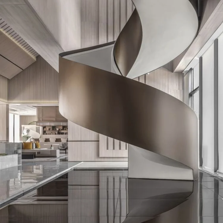 luxury staircase modern wrought iron spiral staircase oak stair treads glass stair rods metal stair stringers