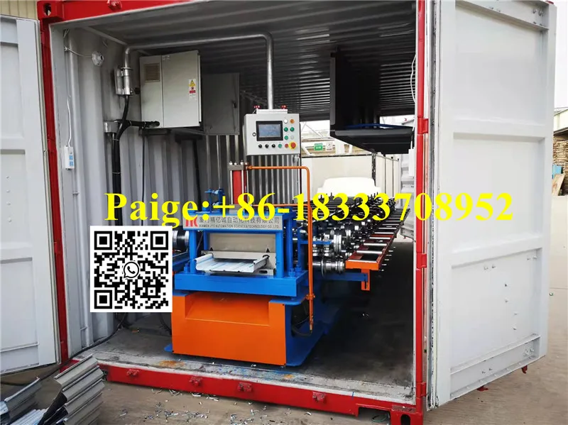 Aluminum bemo standing seam roofing panel roll forming machine for sale