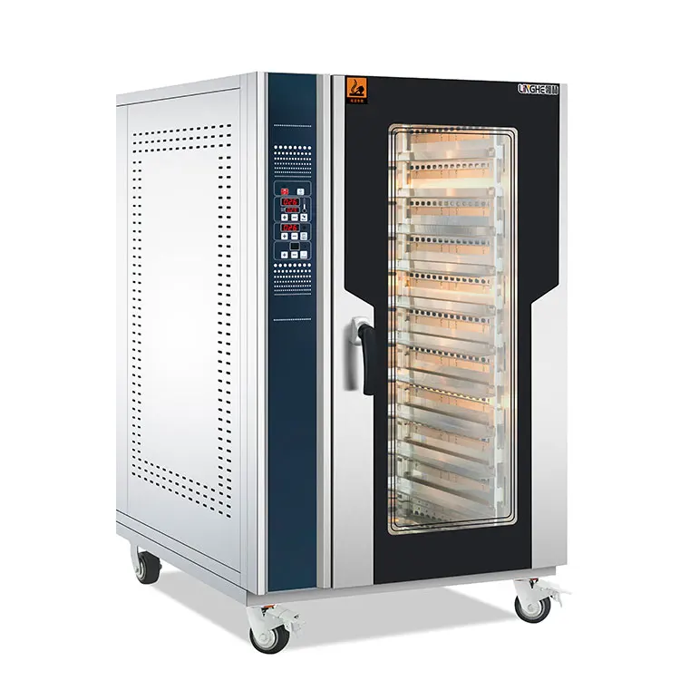 Commercial Bakery 8 Trays Convection Oven with Steam Function