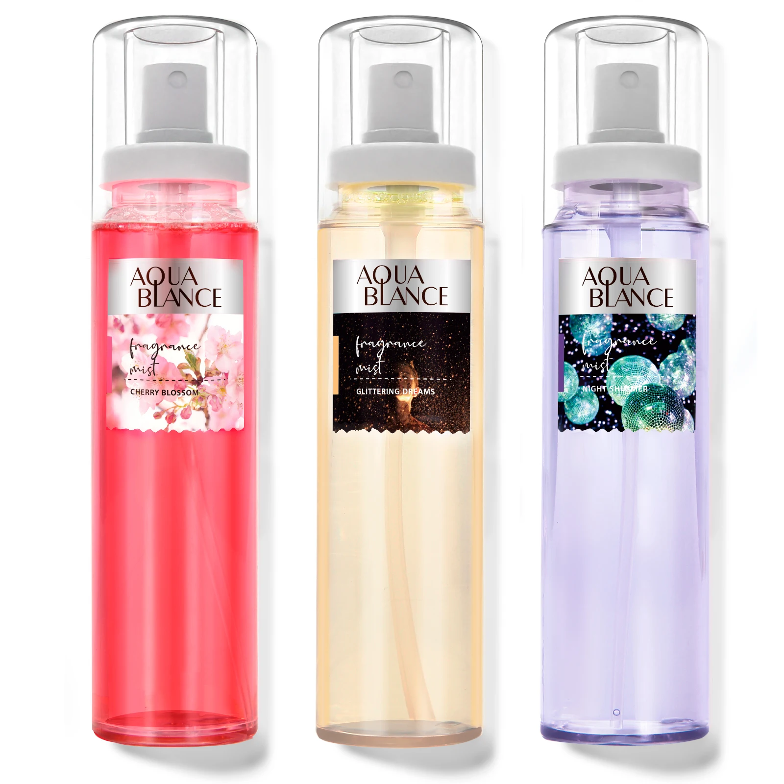 100ml AQUA BLANCE Fora Scent Long Lasting Body Mist Deodorant Body Splash Body Mist Set for Women