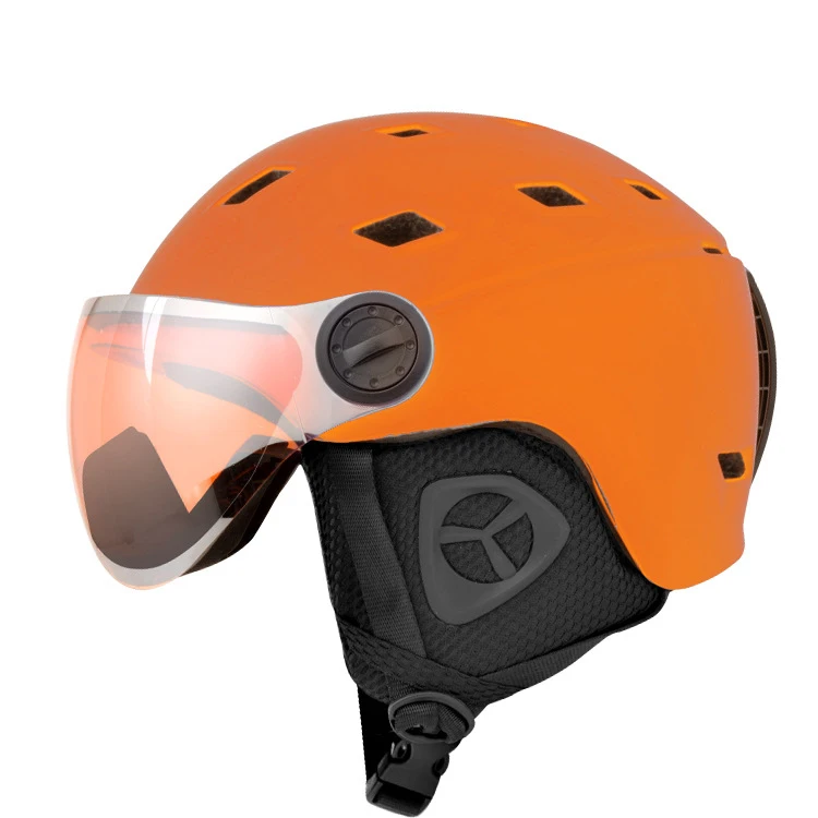 High quality Snow Snowboard Skiing Helmet Adult men Snow Ski Helmet fashion Snow Sport Helmet with Visor