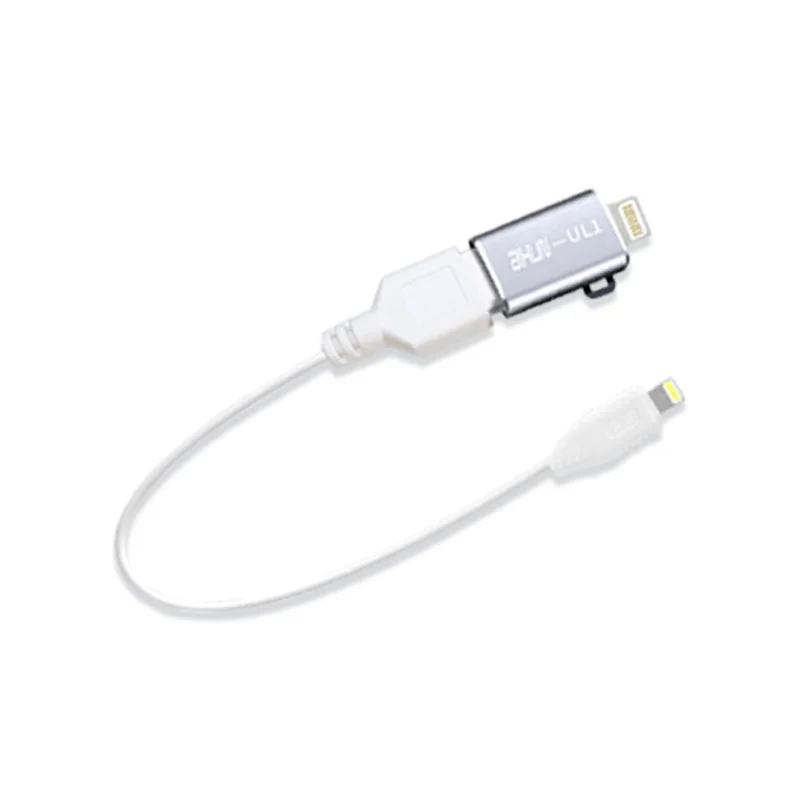 
UL1 Lightning to Lightning OTG Adapter Cable USB disk data transfer cable for iPhone Pad photo and video recording migration 