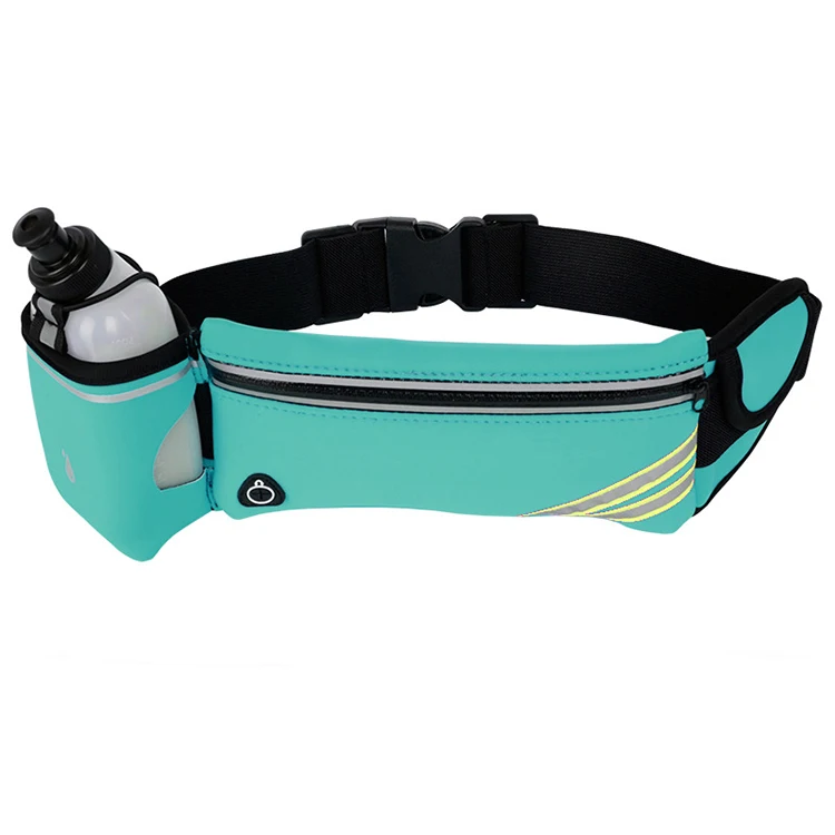 Waist Pack with Water Bottle for Hiking Fitness Runners Belt Fanny Pack for iPhone Sports Waist Pack Belt Pouch Running Belt