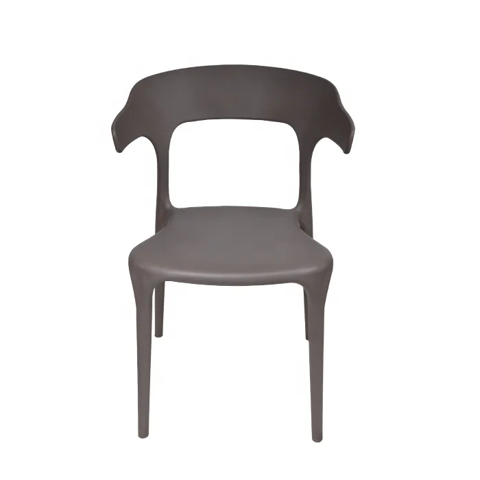 Most popular Full PP plastic dining room furniture plastic relaxing dining chairs stacking dining plastic chairs