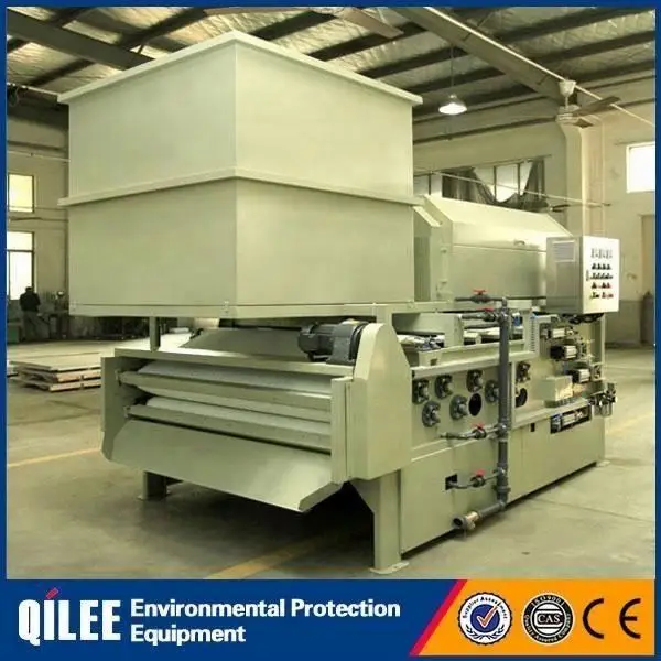 High Working Efficiency Fully Enclosed Belt Filter Press For The Project Of Environmental