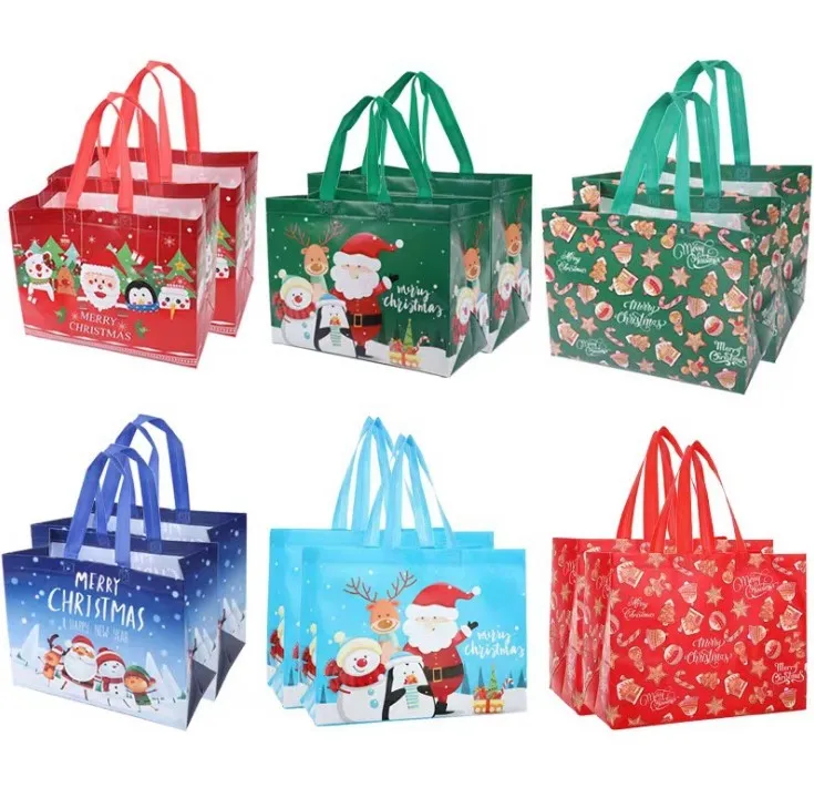 Promotional Customized Design Printed Ecobag Friendly Reusable Foldable Tote Ziplock Pp Non Woven Shopping Bag With Zipper Pouch
