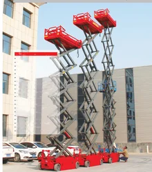 4-18m Movable Scissor Lift Hydraulic Mobile Electric Scissor Lift Platform
