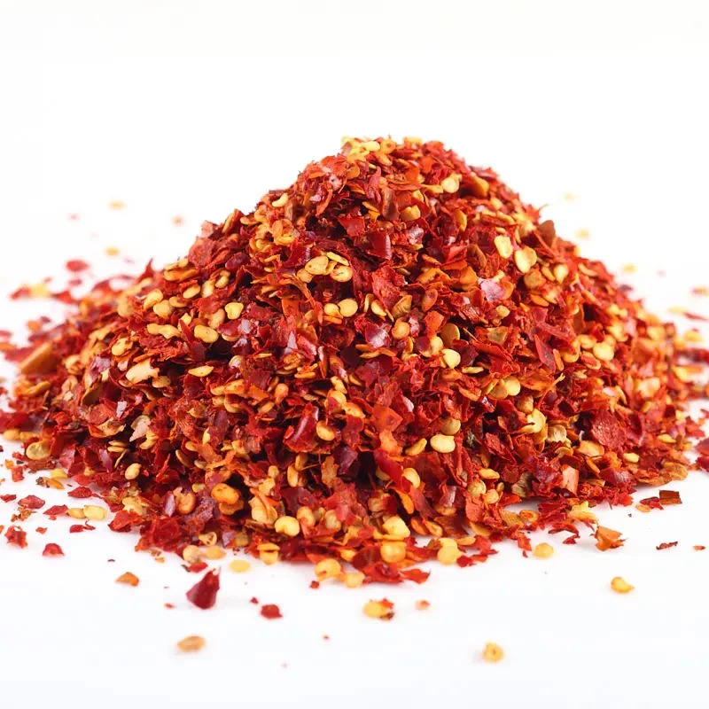 Chinese Export Dried Red Pepper Flakes 20kg Crushed Chili Pepper