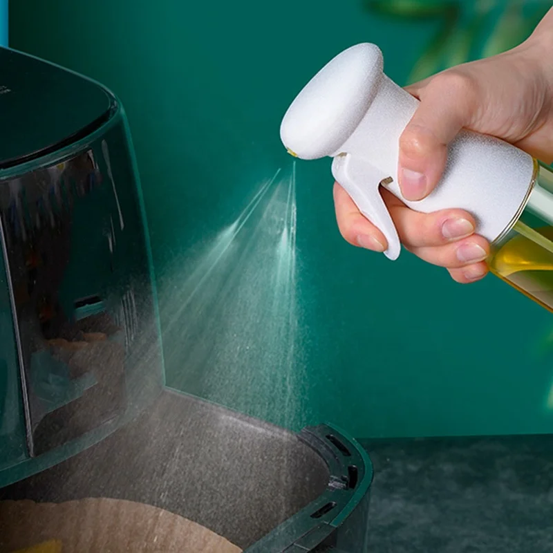 200ml  oil-spray-bottle food grade sprayer mister dispenser glass kitchen olive oil spray bottle for cooking