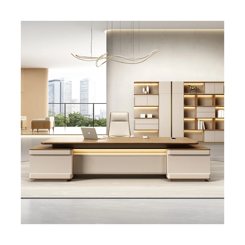 Factory Custom Modern Office Tables Desk Office Home Office Desk With Factory Price Discount