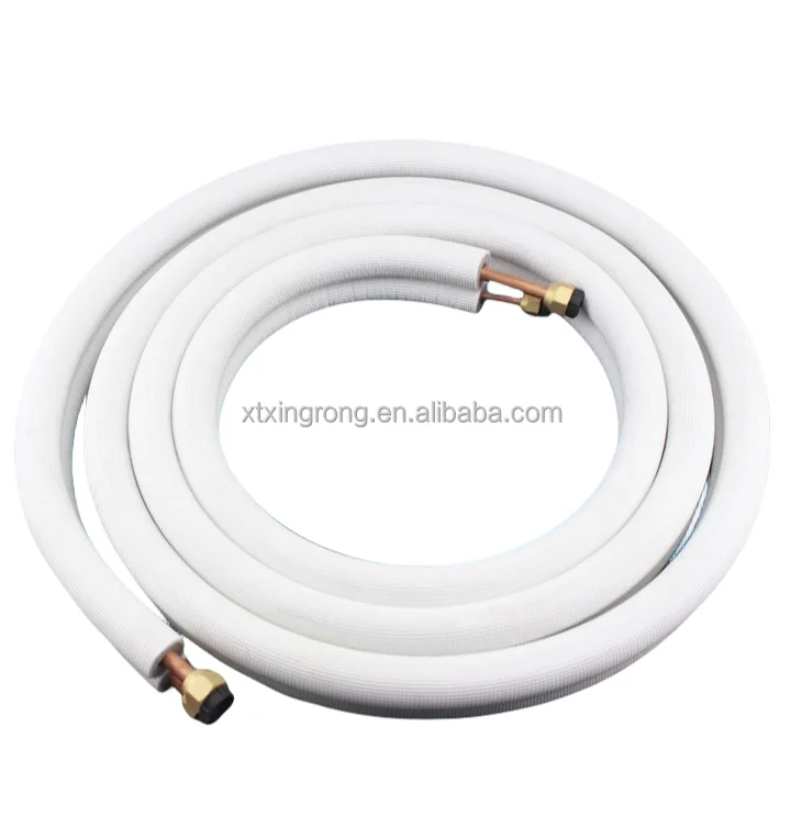 Hot-selling White Pe Fire Rated 50ft. Insulated Copper Pipe Tube 1/4&; 1/2&; 3/8&